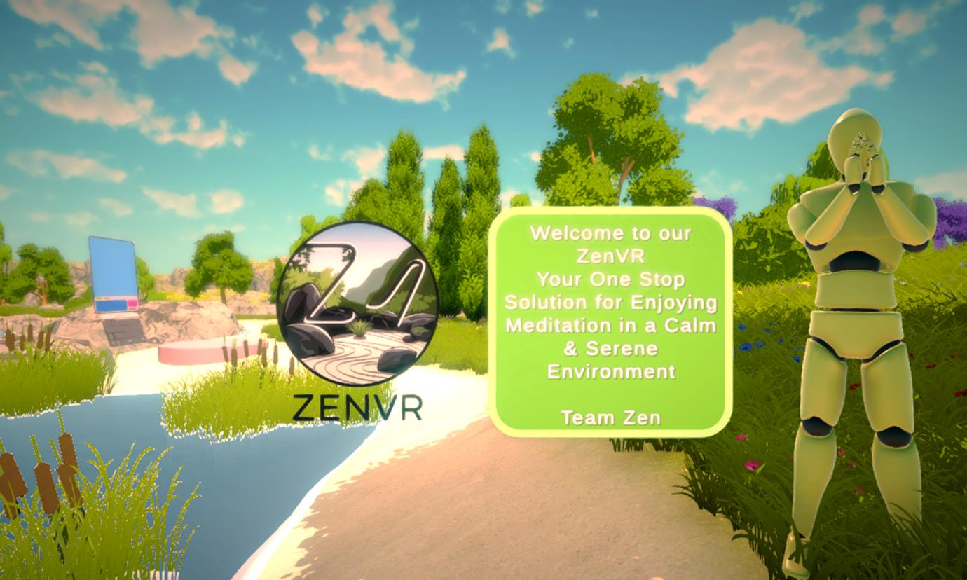 Virtual Zen Garden Environment